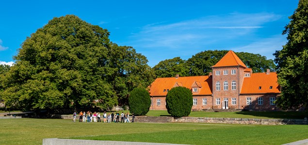 De fem Halder Foto Jesper Maagaard, Hald Hovedgaard, sommerdag.jpg