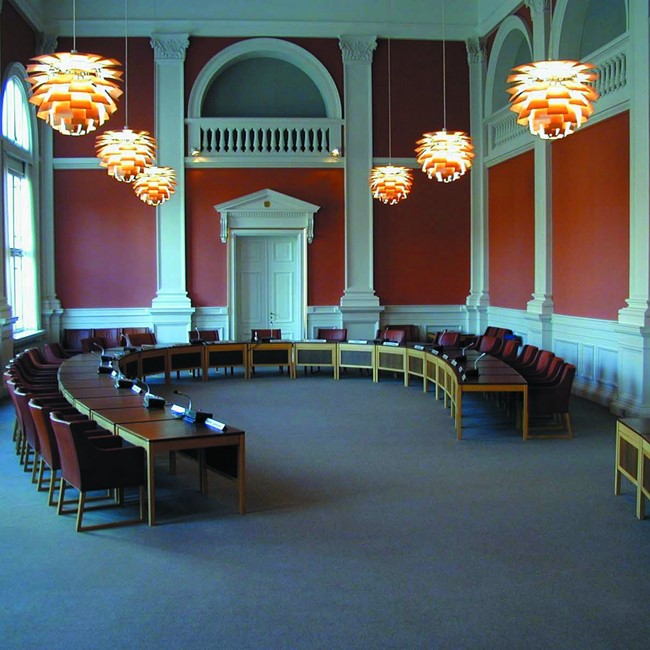 Byrådssalen fra 1976 det gamle rådhus, Anne Mette Kleis-Kristoffersen.JPG (1)